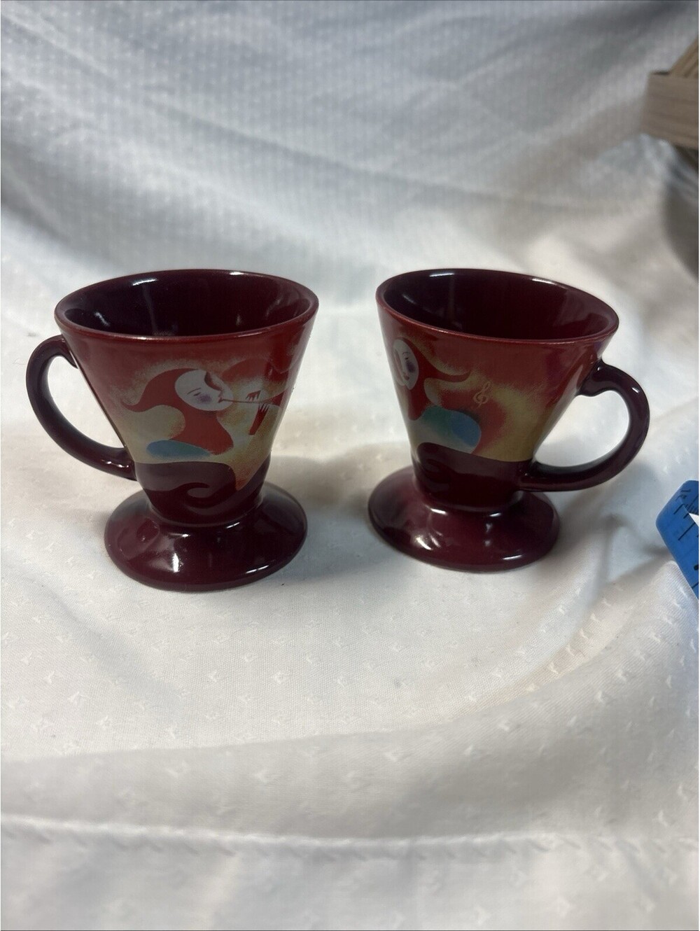 FRANGELICO LIQUEUR EXPRESSO Cups 1999 Set of 2